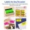 Avery Printable Shipping Labels, 5-1/2" x 8-1/2", Neon Magenta, Laser & Inkjet Compatible, 200 Blank Labels Total, Great for Branding, Mailing, Organizing, and More (5948)